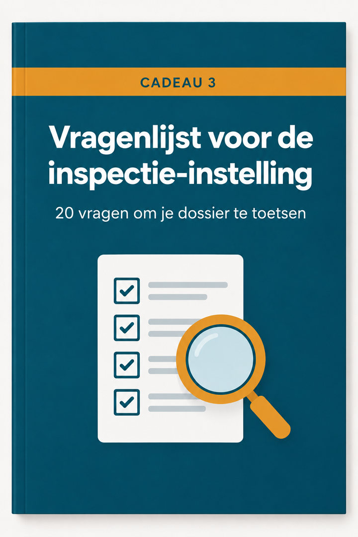 Cadeau 3: Vragenlijst voor de inspectie-instelling