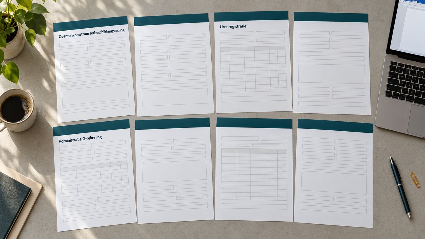 Acht bewerkbare documenten voor je Wtta-dossier